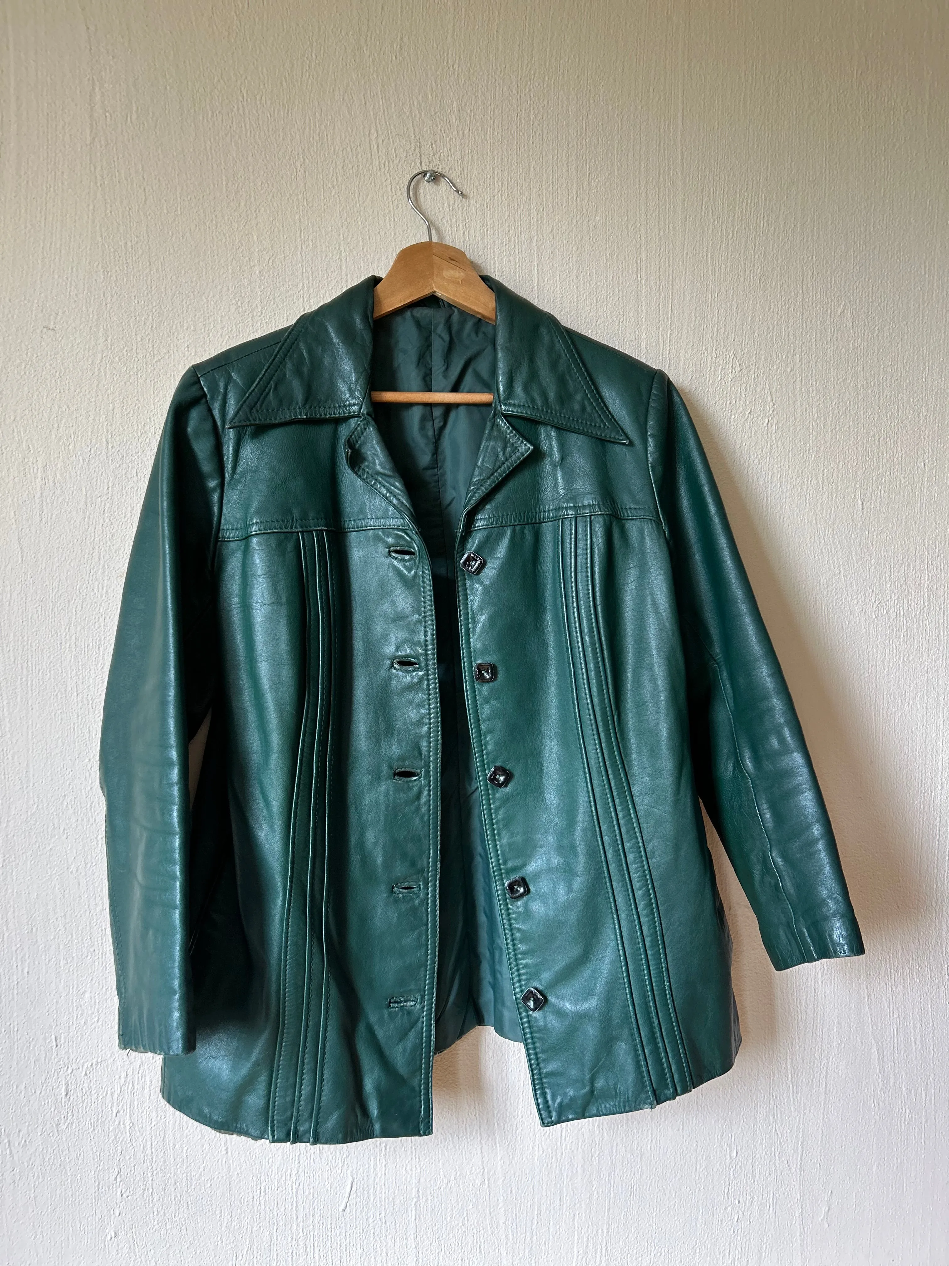 70s Vintage leather jacket