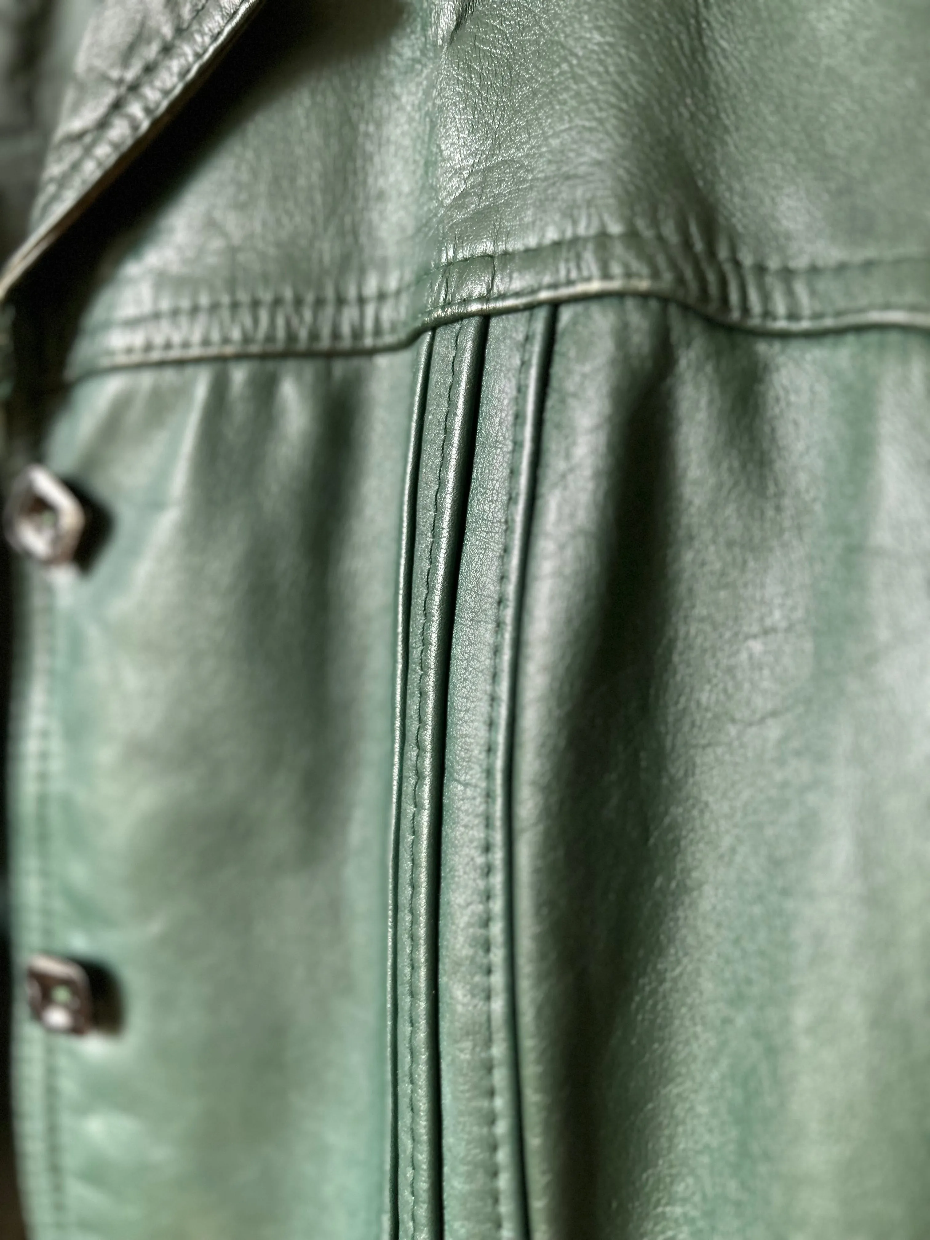 70s Vintage leather jacket