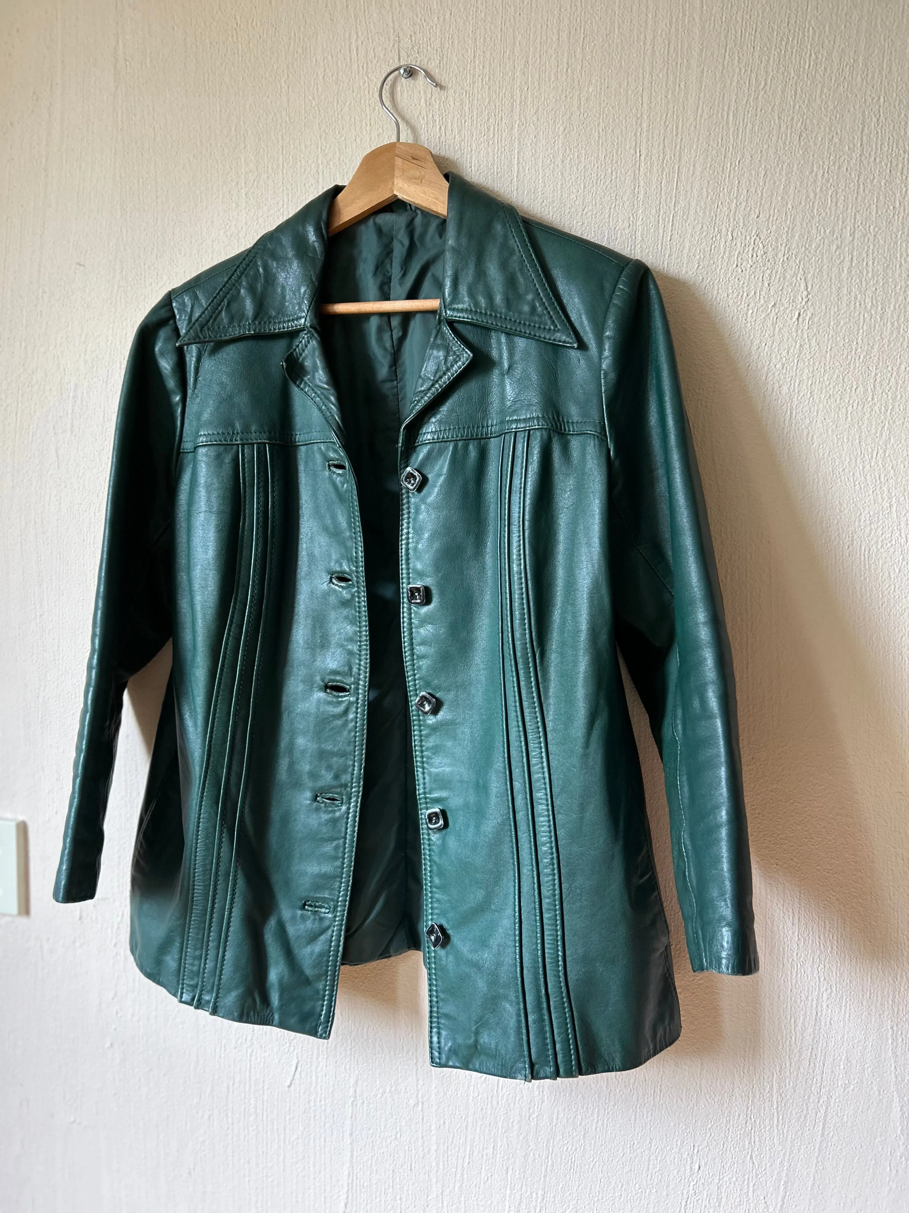 70s Vintage leather jacket
