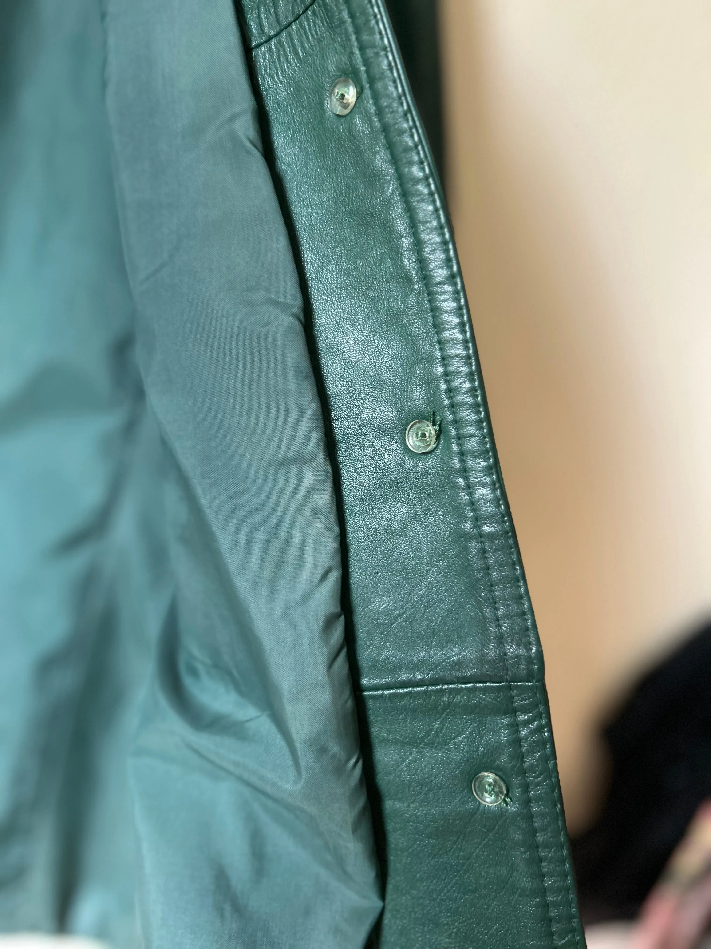 70s Vintage leather jacket