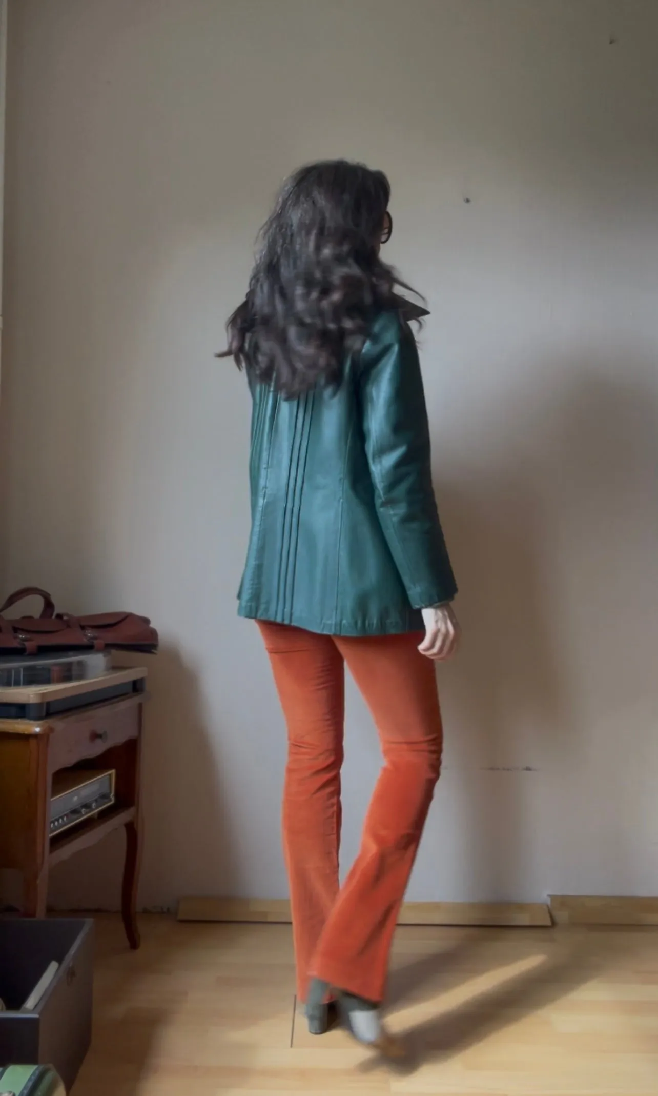 70s Vintage leather jacket