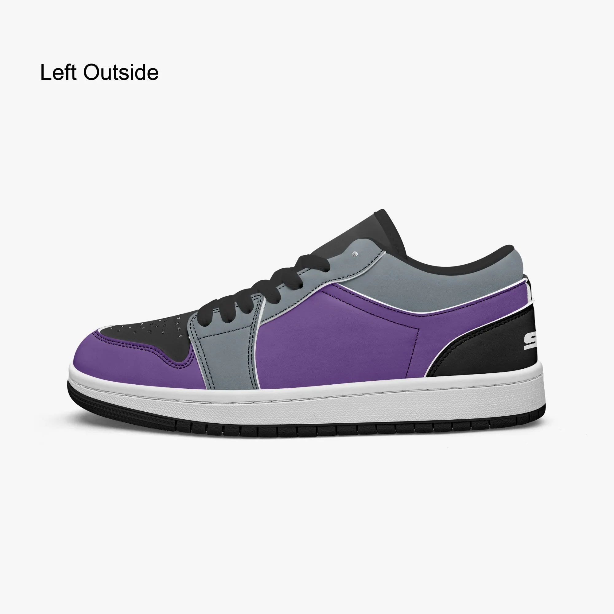 916 Men's Low-Top Leather Basketball Shoes by Niche Era