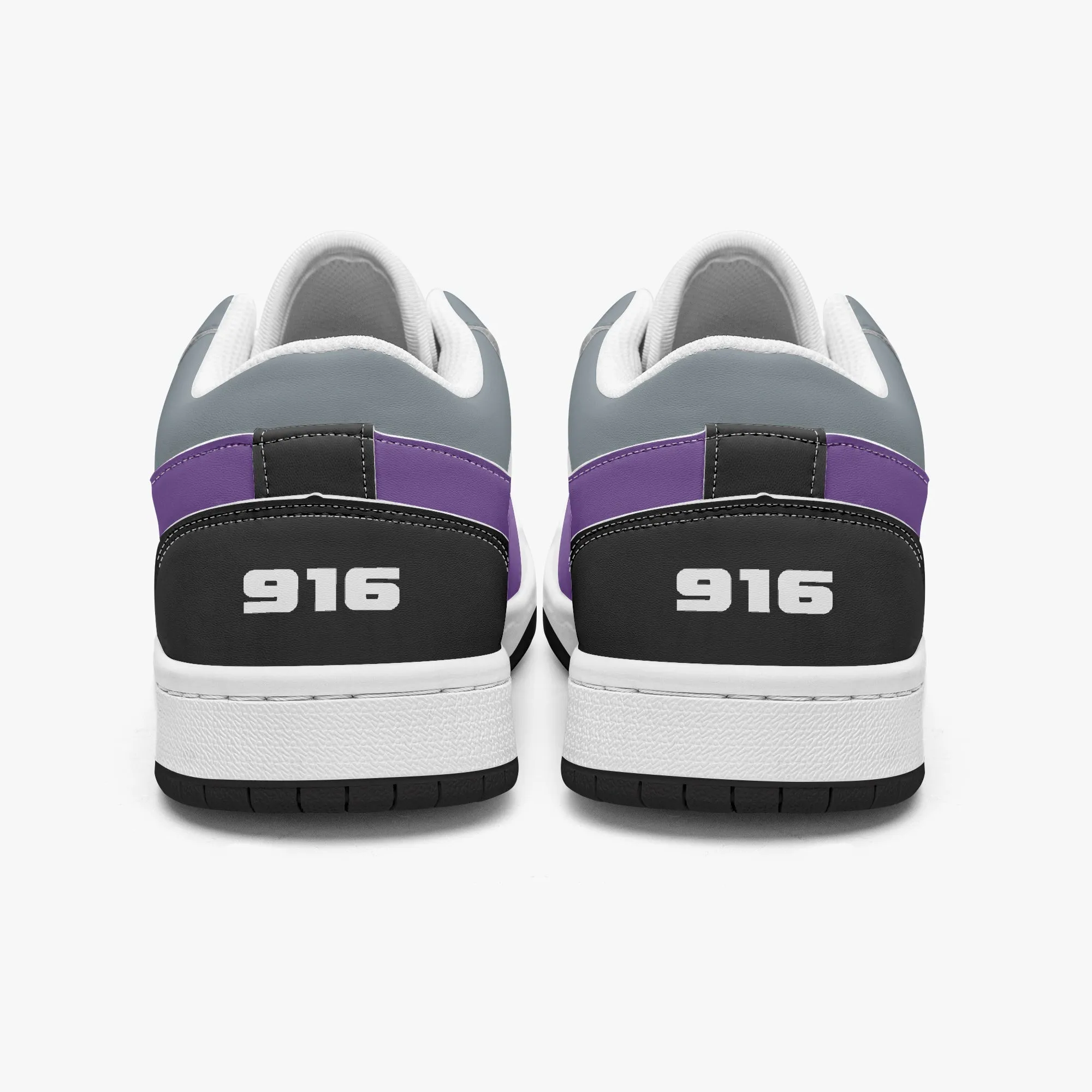 916 Men's Low-Top Leather Basketball Shoes by Niche Era