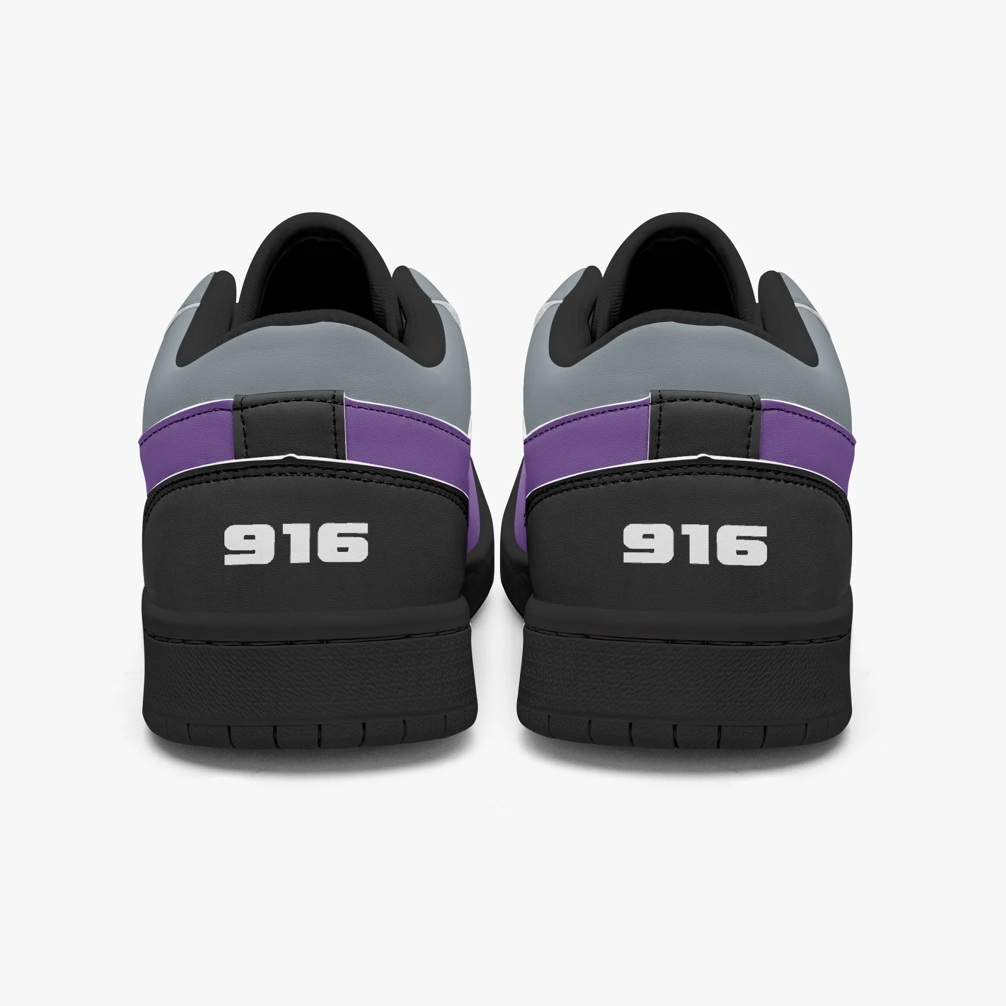 916 Men's Low-Top Leather Basketball Shoes by Niche Era