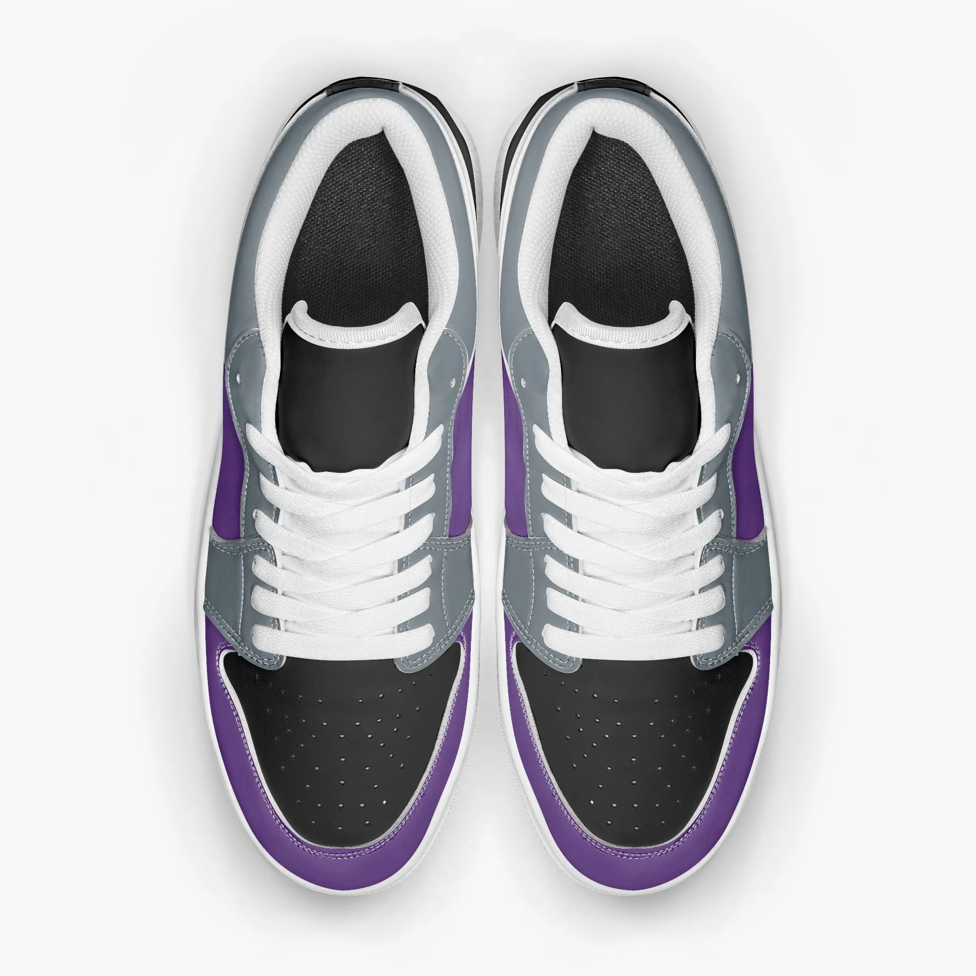 916 Men's Low-Top Leather Basketball Shoes by Niche Era