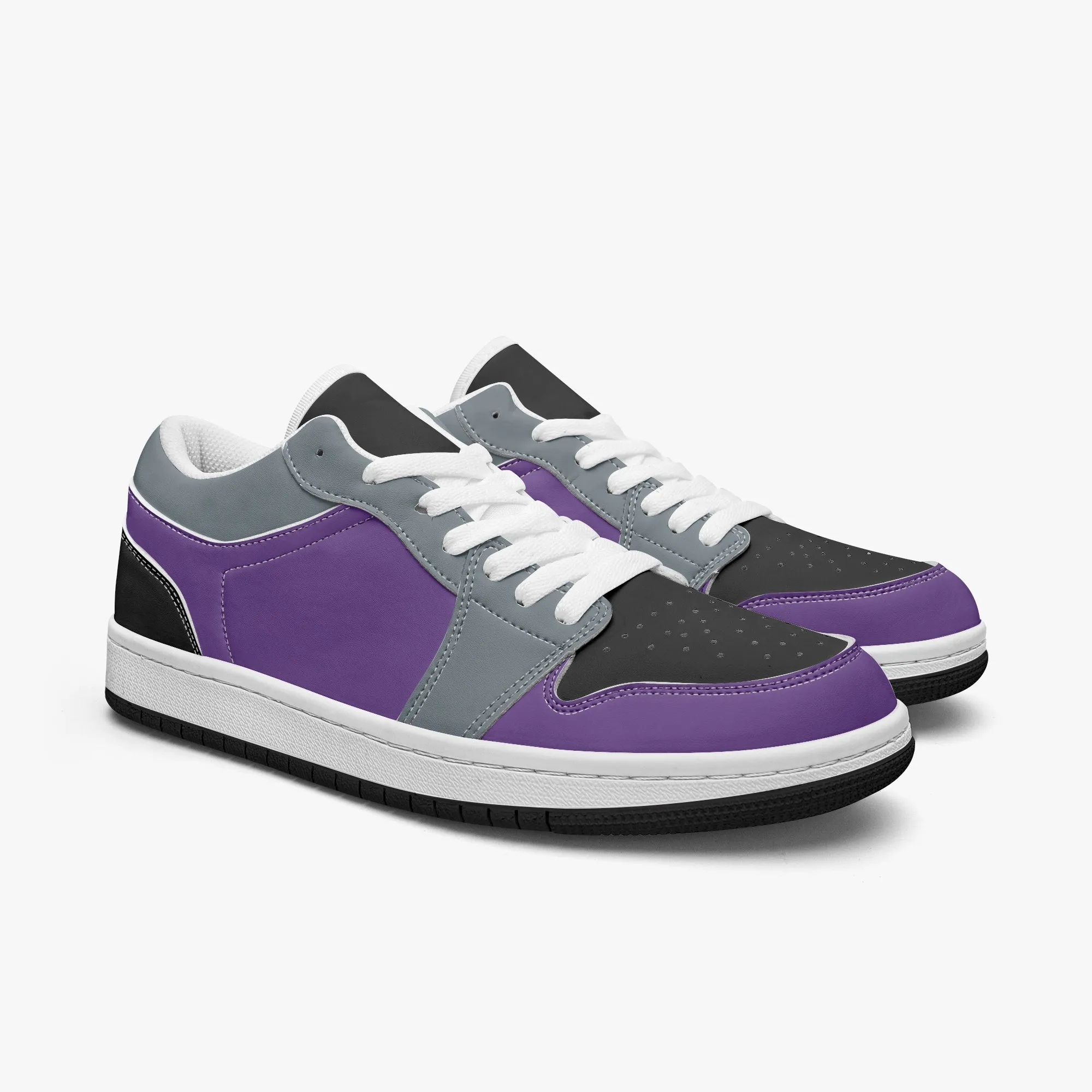 916 Men's Low-Top Leather Basketball Shoes by Niche Era