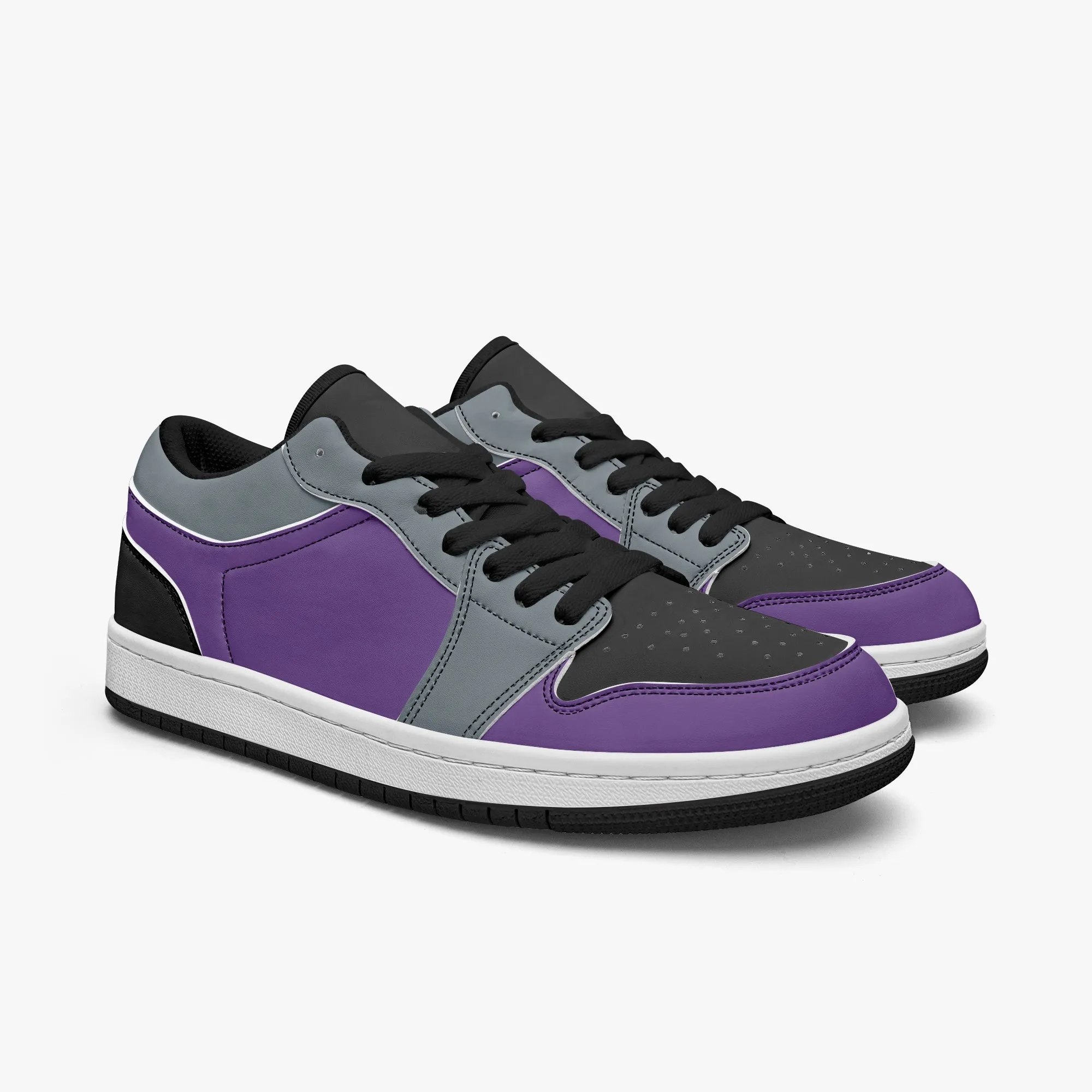 916 Men's Low-Top Leather Basketball Shoes by Niche Era
