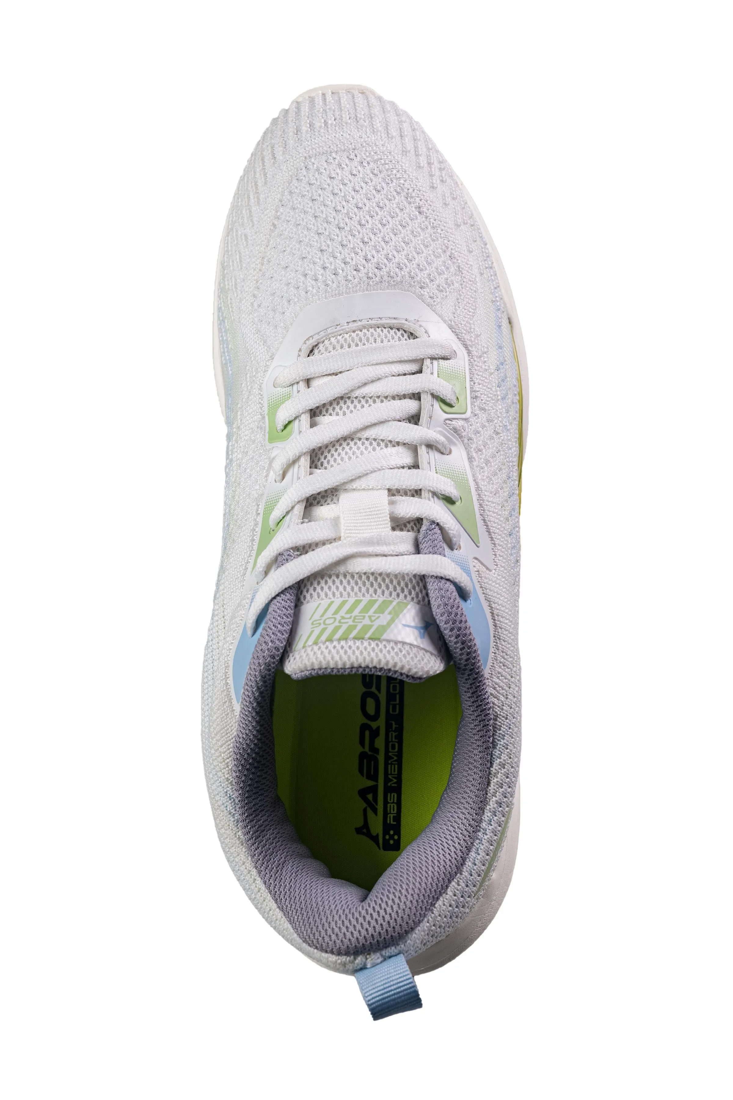 Abros Gents White / Pista Sports Shoe