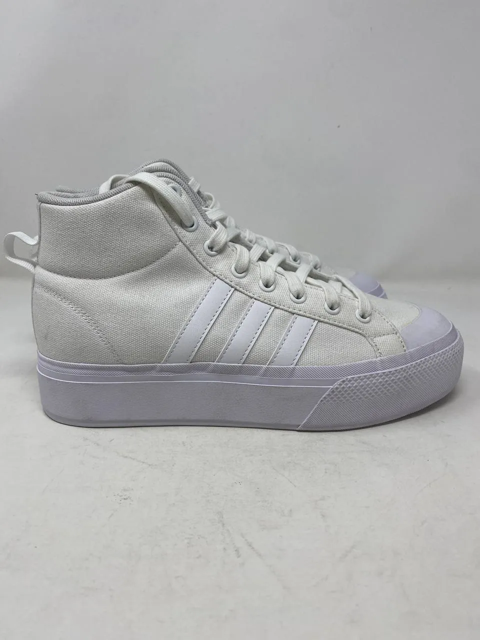 Adidas Nizza Platform Mid Womens Sneakers White - Like New