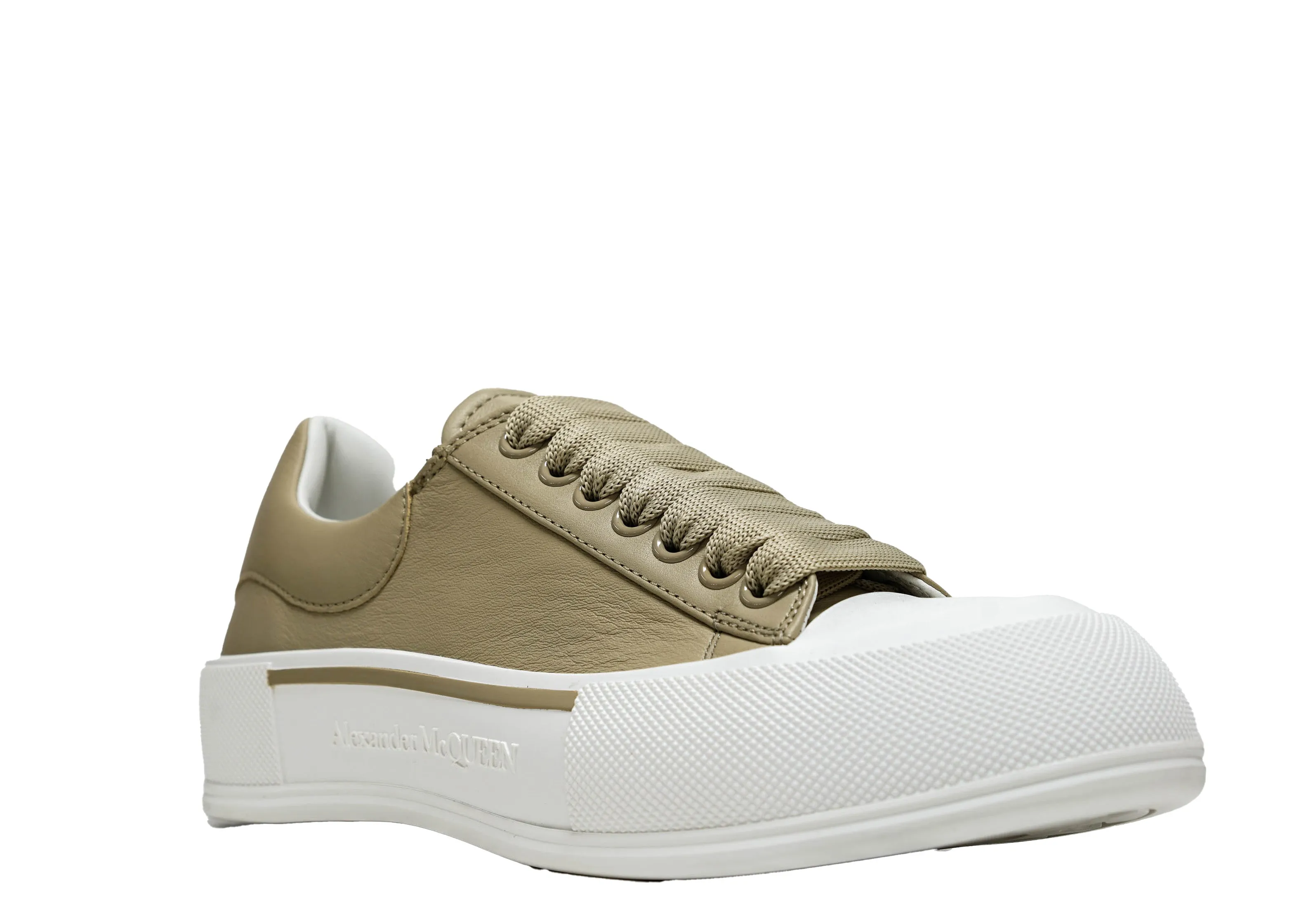 Alexander McQueen Men's Camel Sneaker 667817