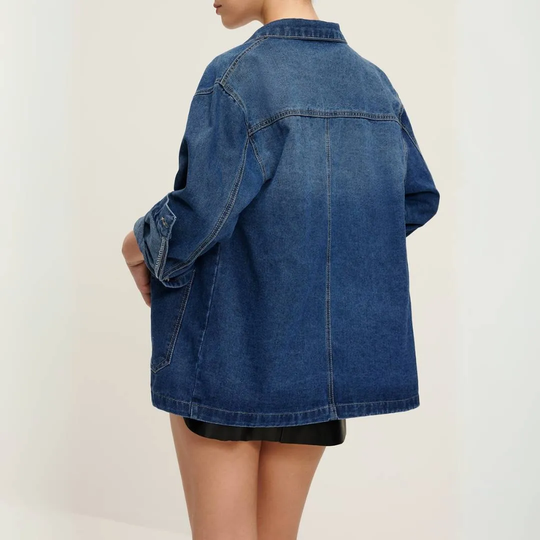 Althea™ | Long Sleeve Denim Jacket