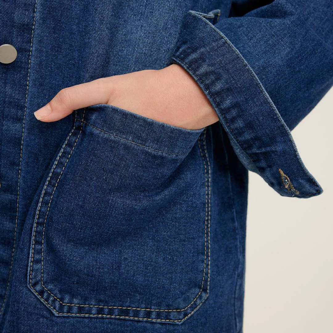 Althea™ | Long Sleeve Denim Jacket