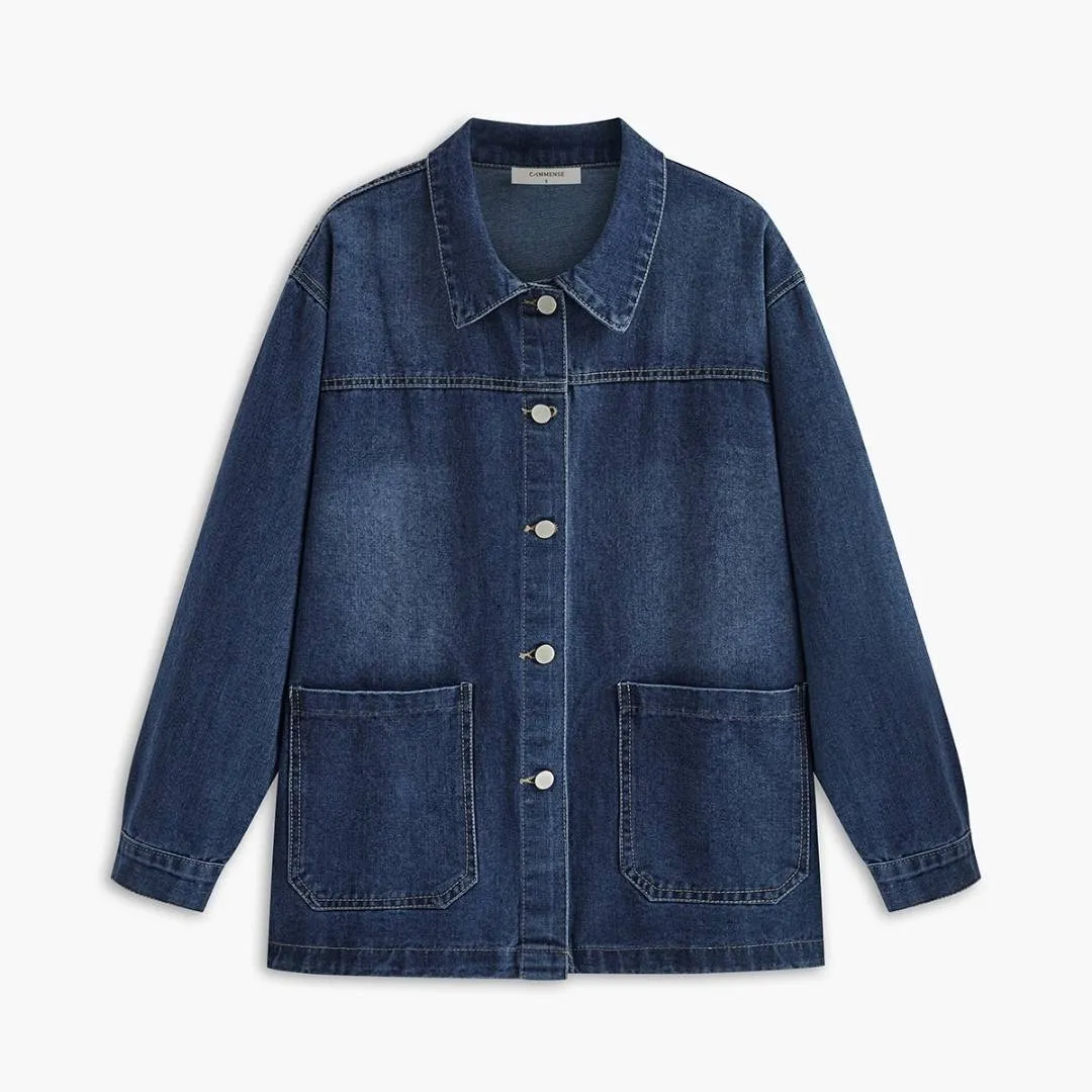 Althea™ | Long Sleeve Denim Jacket
