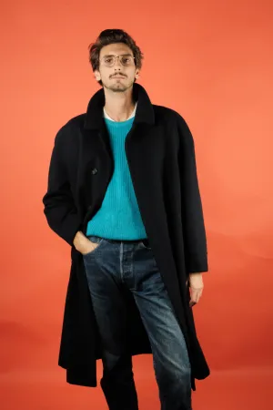 Aquascutum Coat Navy Blue