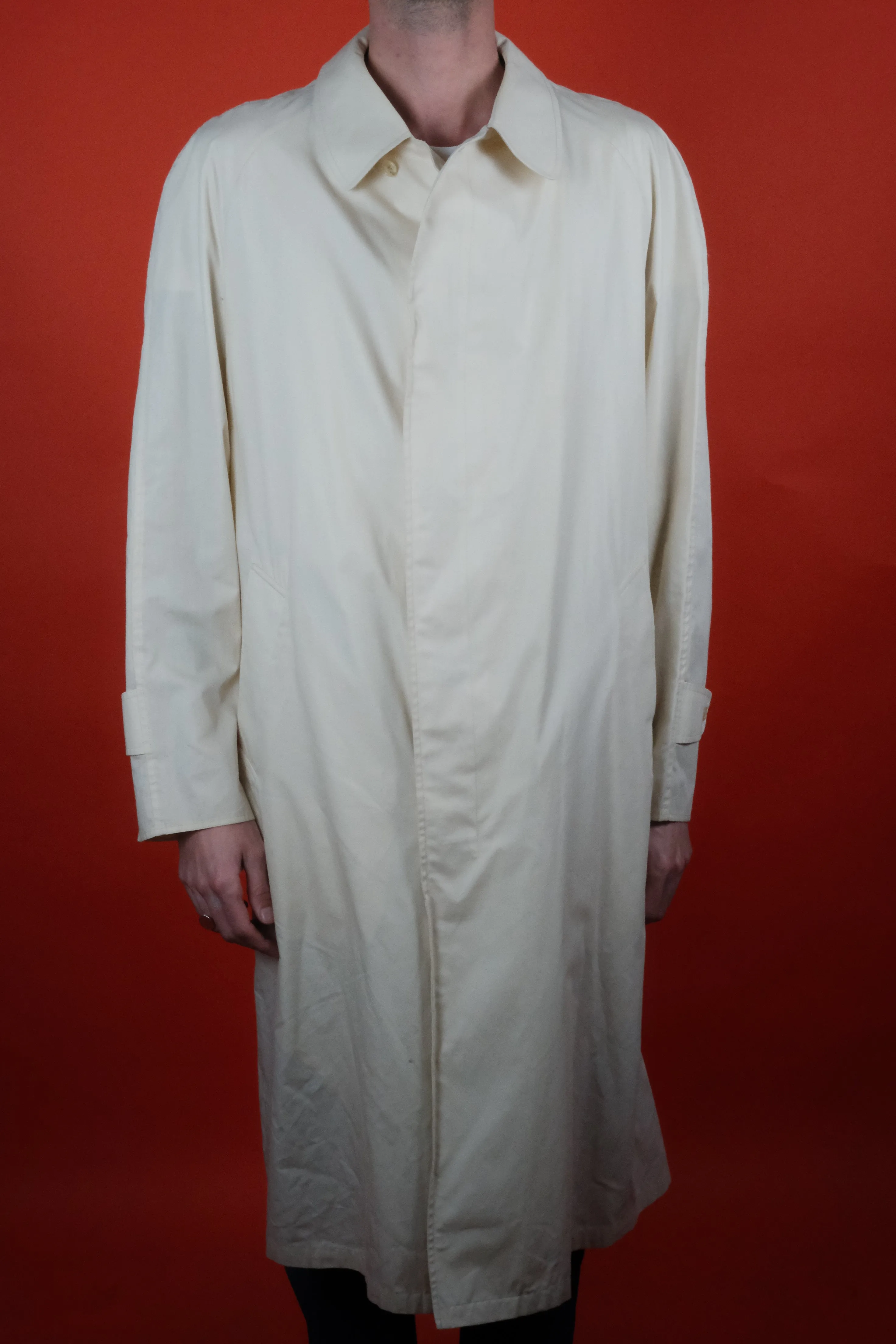 Aquascutum Light Beige Trench Coat 'L'
