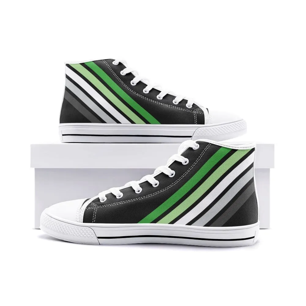Aromantic high top sneakers