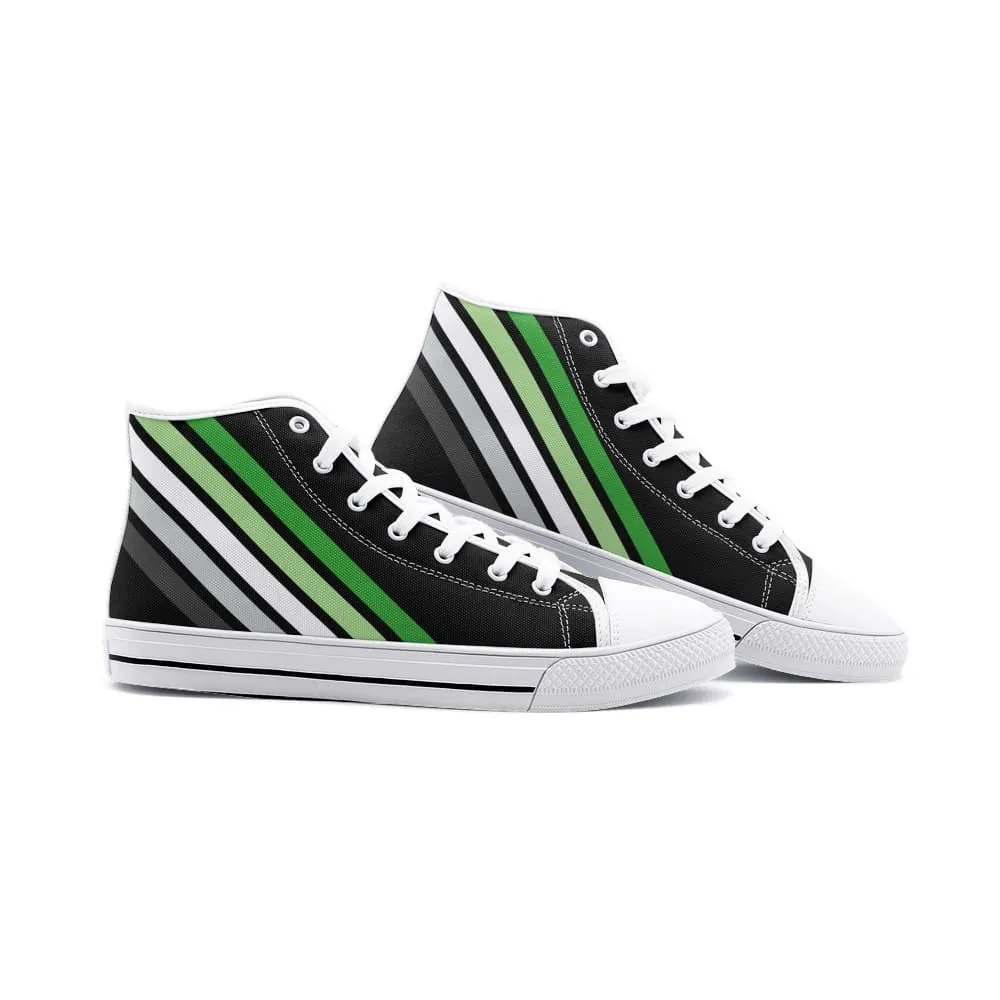 Aromantic high top sneakers