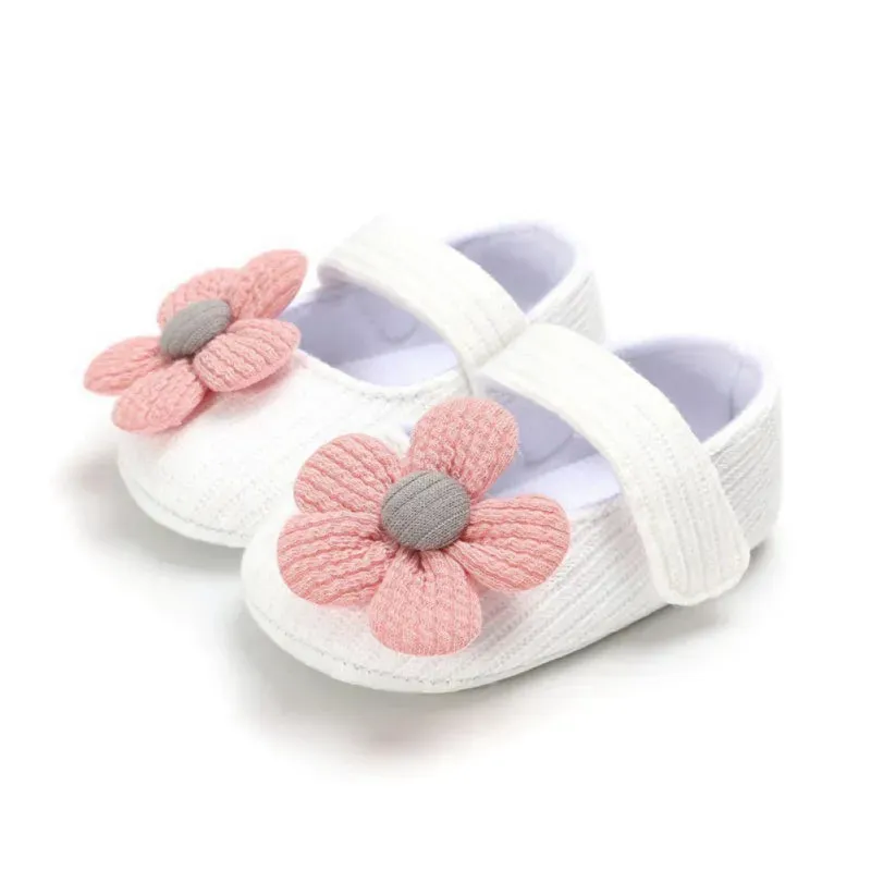 Baby Girl Shoes 1 Year Casual Anti-Slip Bow Sneakers