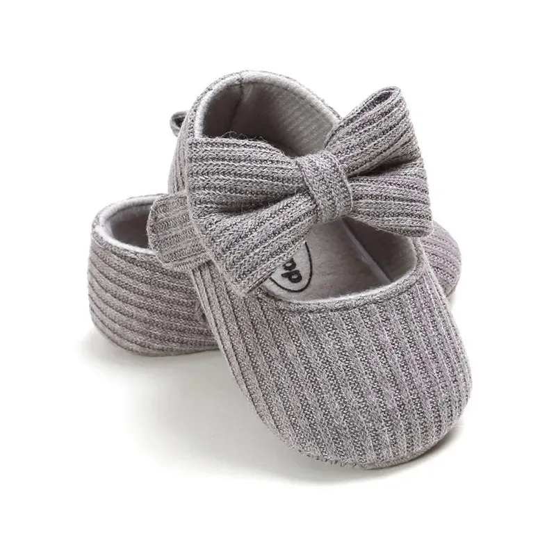 Baby Girl Shoes 1 Year Casual Anti-Slip Bow Sneakers
