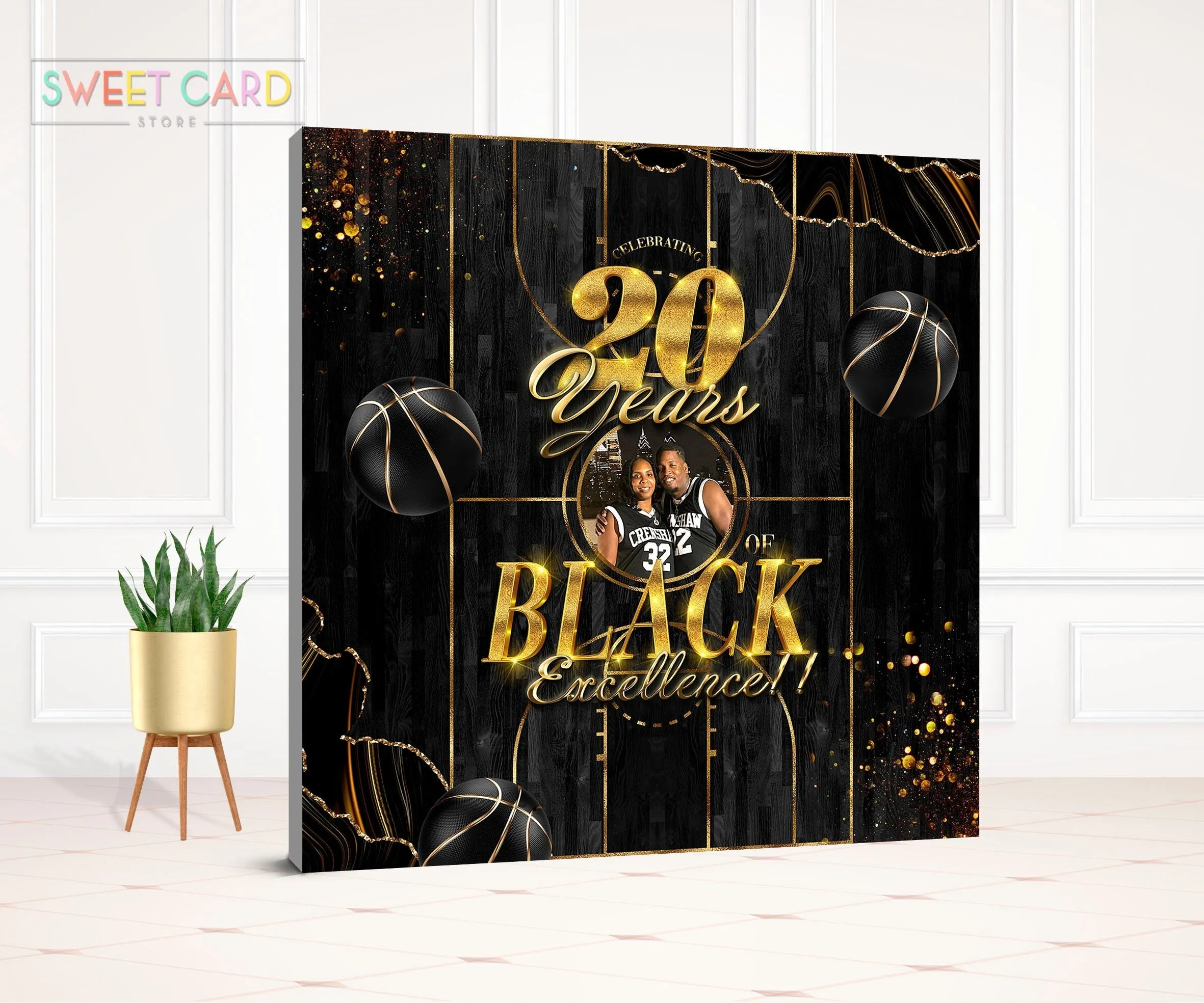 Basketball Backdrop, Basket Backdrop, Basket game score board backdrop, basketball Anniversary Backdrop, Sneakers party, Basketball party