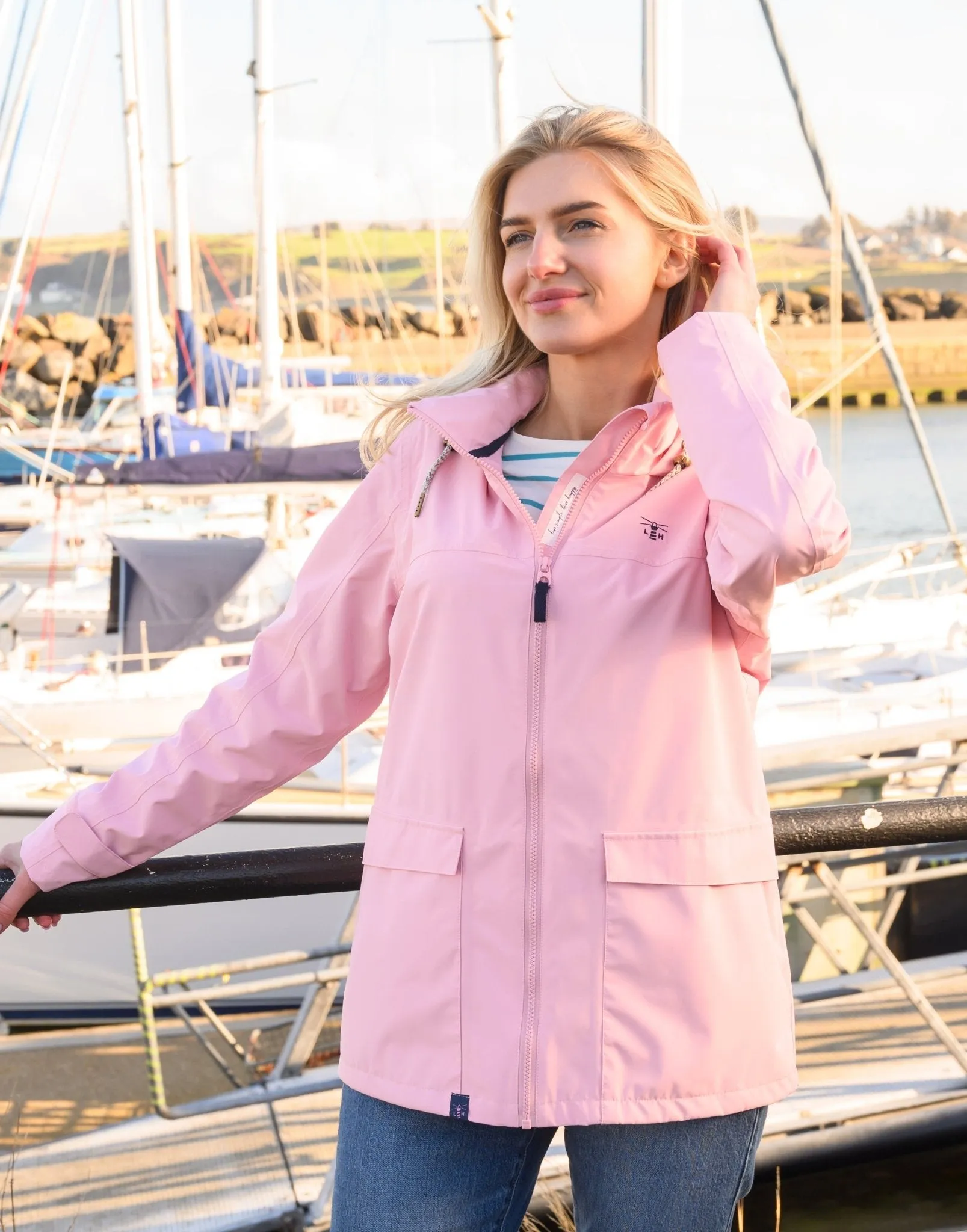 Beachcomber Jacket - Dusky Pink