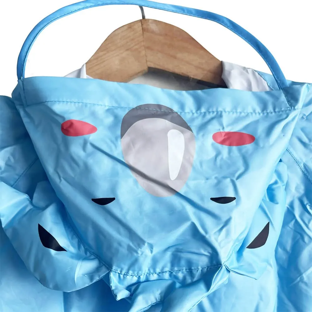 Big Blue Hippo Playsuit Raincoat