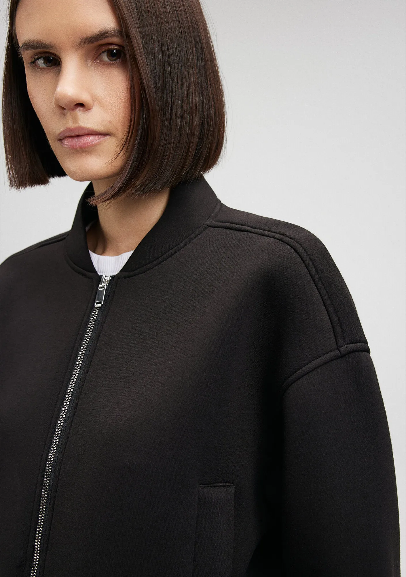 Black Bomber Jacket