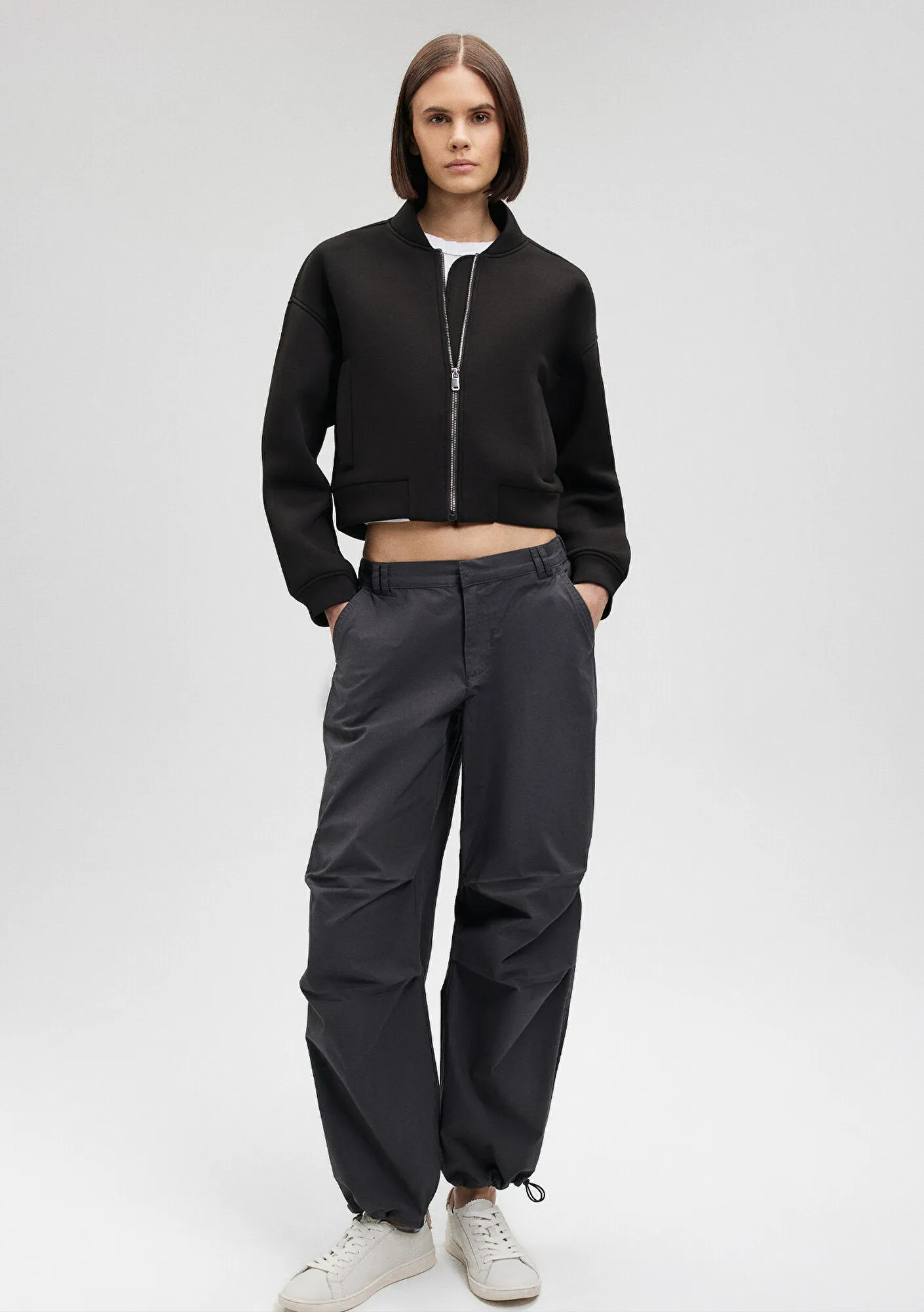 Black Bomber Jacket