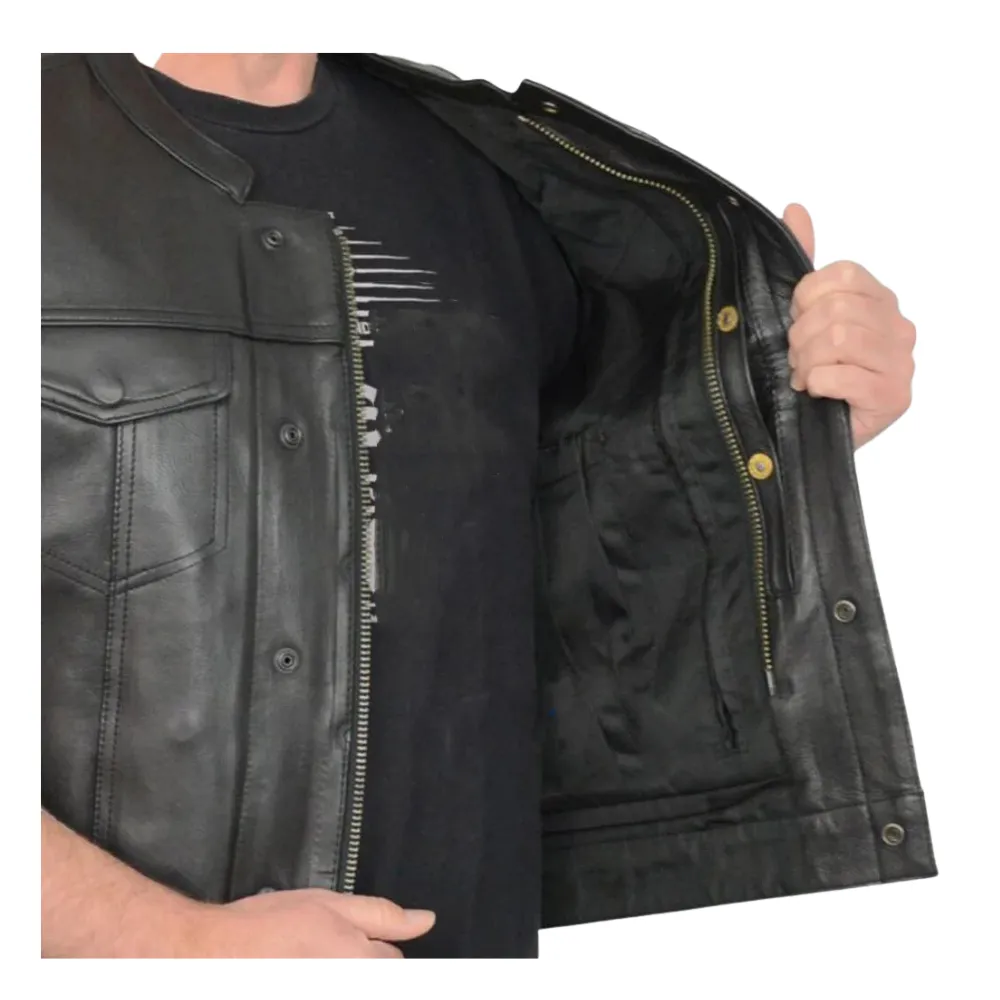 ﻿Black Fury Biker Vest