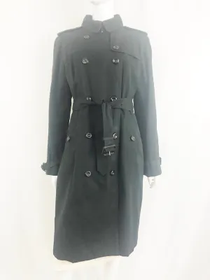 Burberry Trench Coat w/Belt Size 12