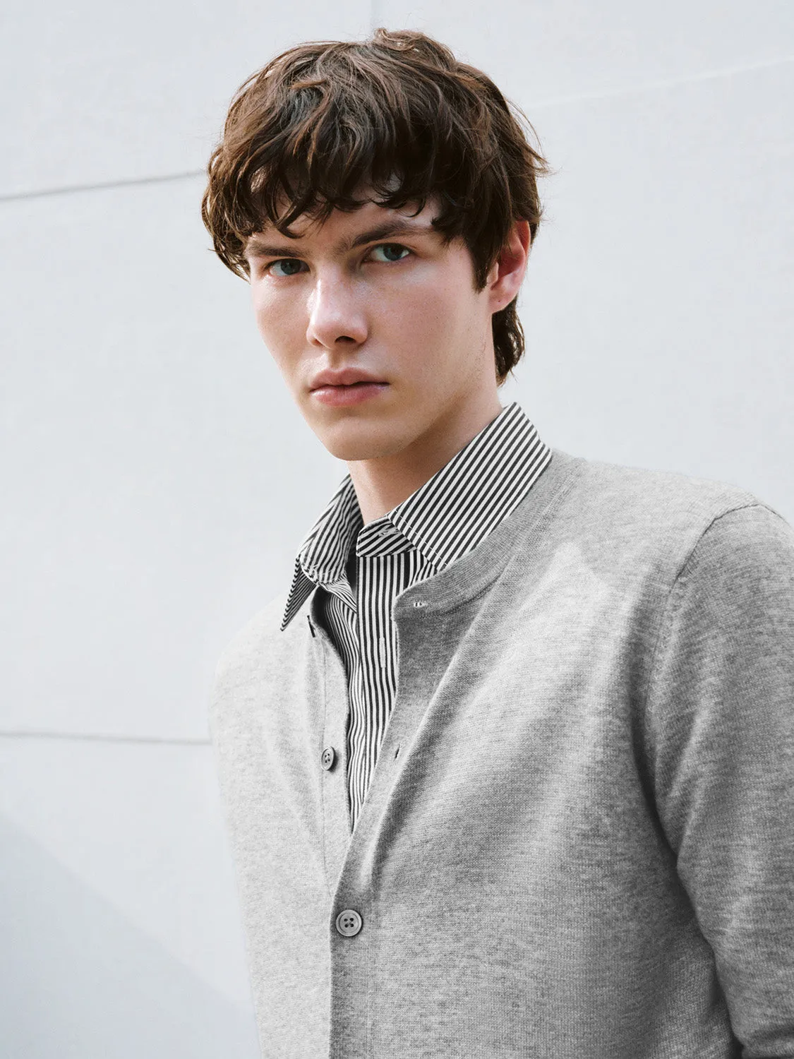 Button Up Knitted Cardigans
