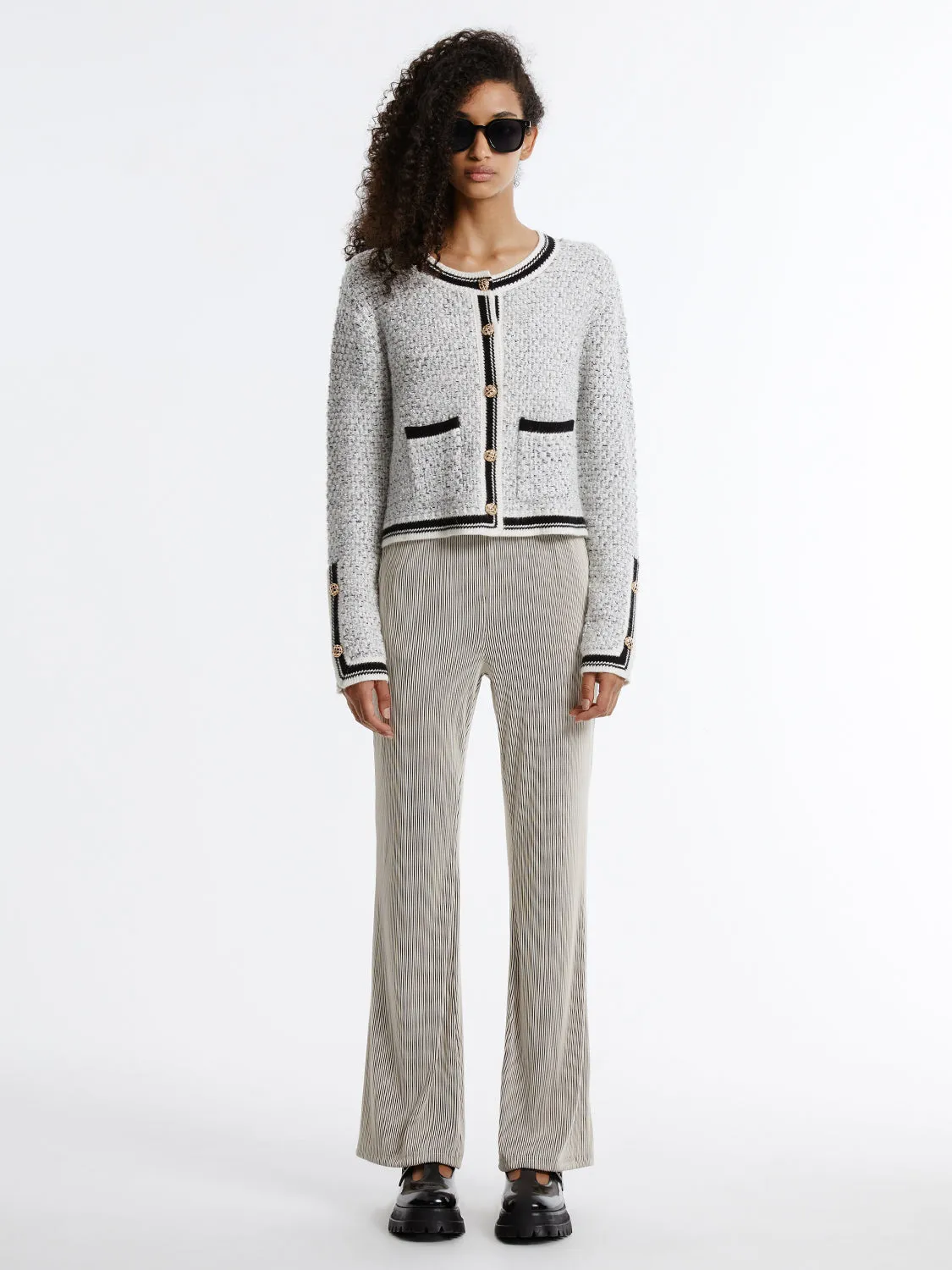 Button Up Knitted Cardigans