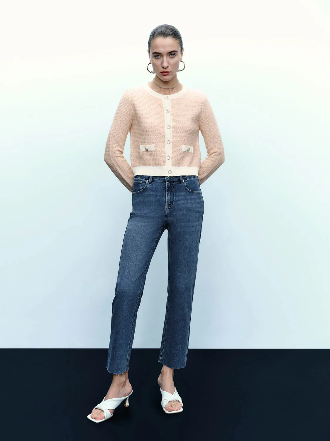 Button Up Knitted Cardigans