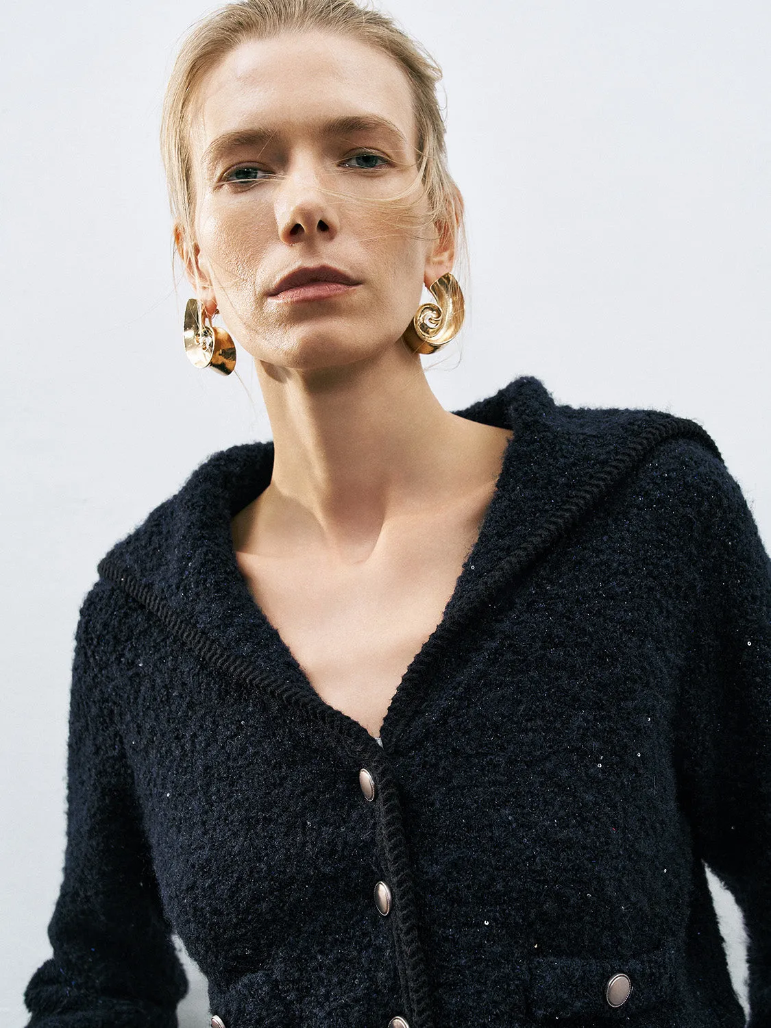 Button Up Knitted Cardigans