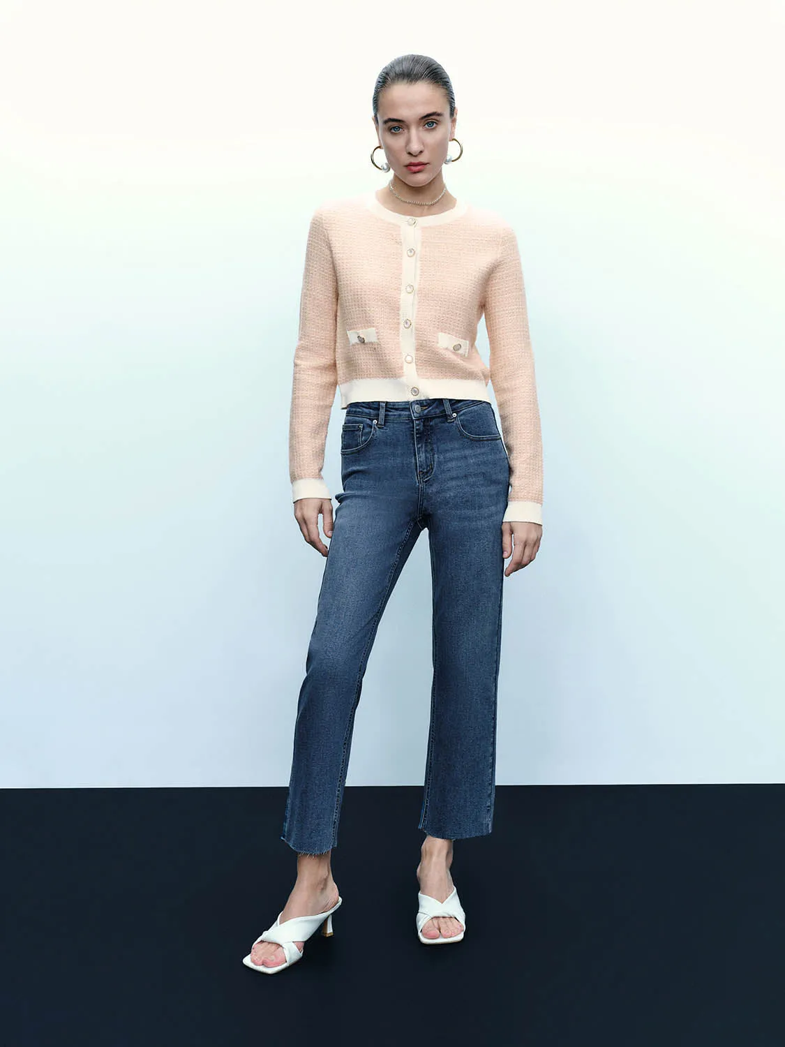 Button Up Knitted Cardigans