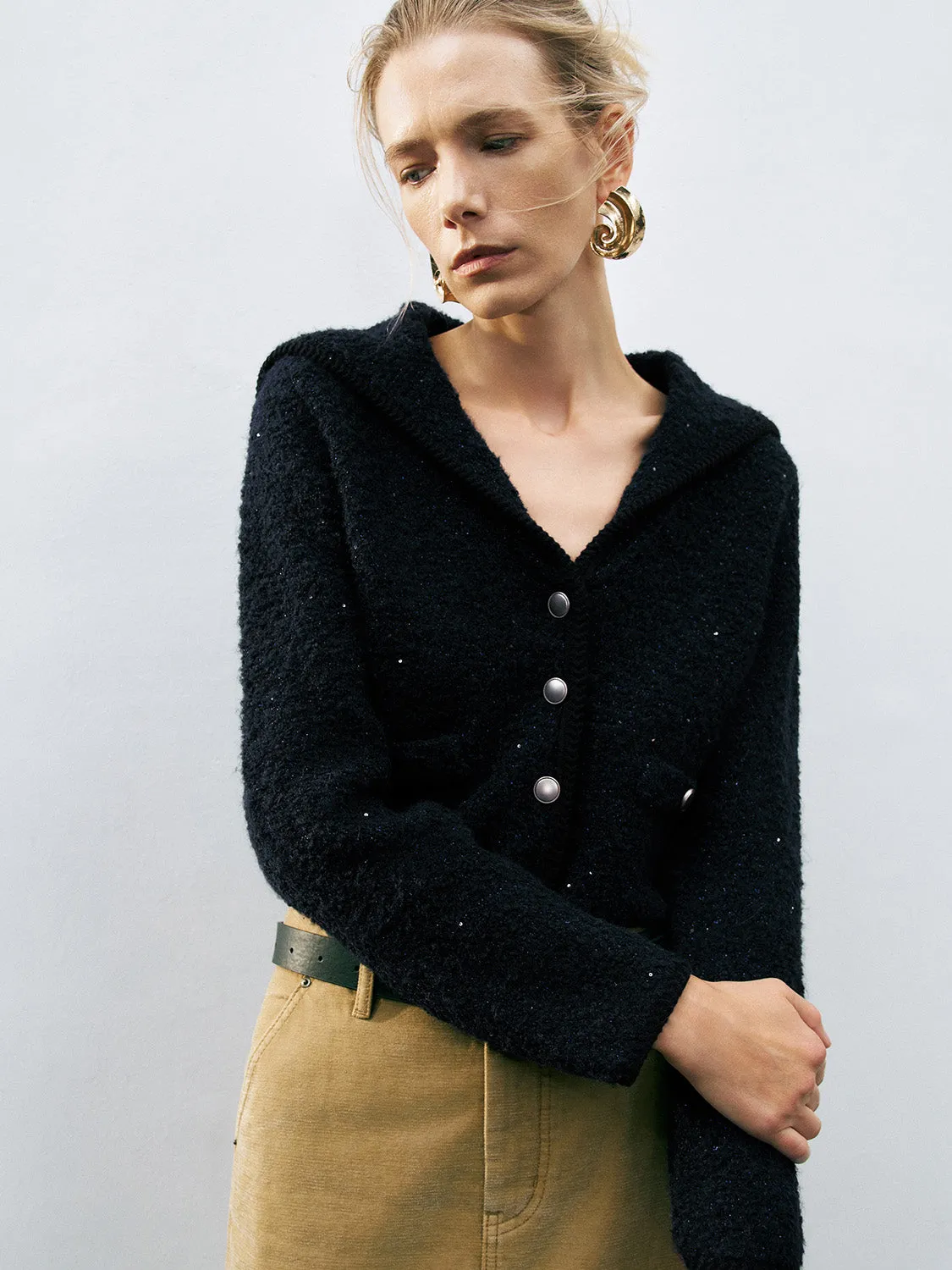 Button Up Knitted Cardigans