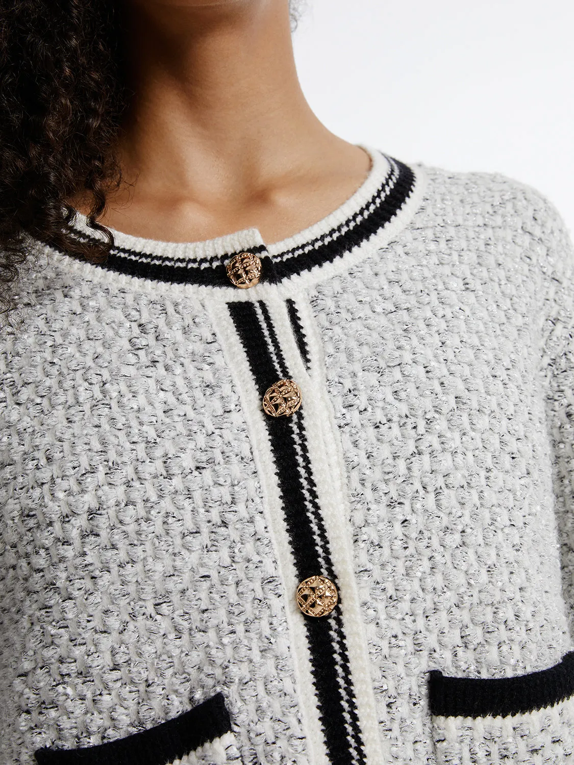 Button Up Knitted Cardigans