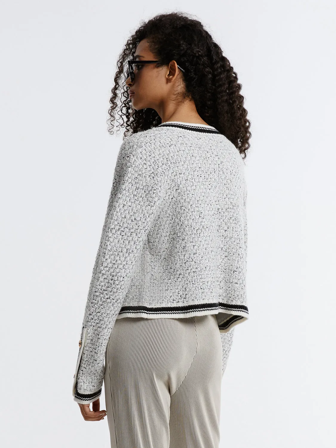 Button Up Knitted Cardigans