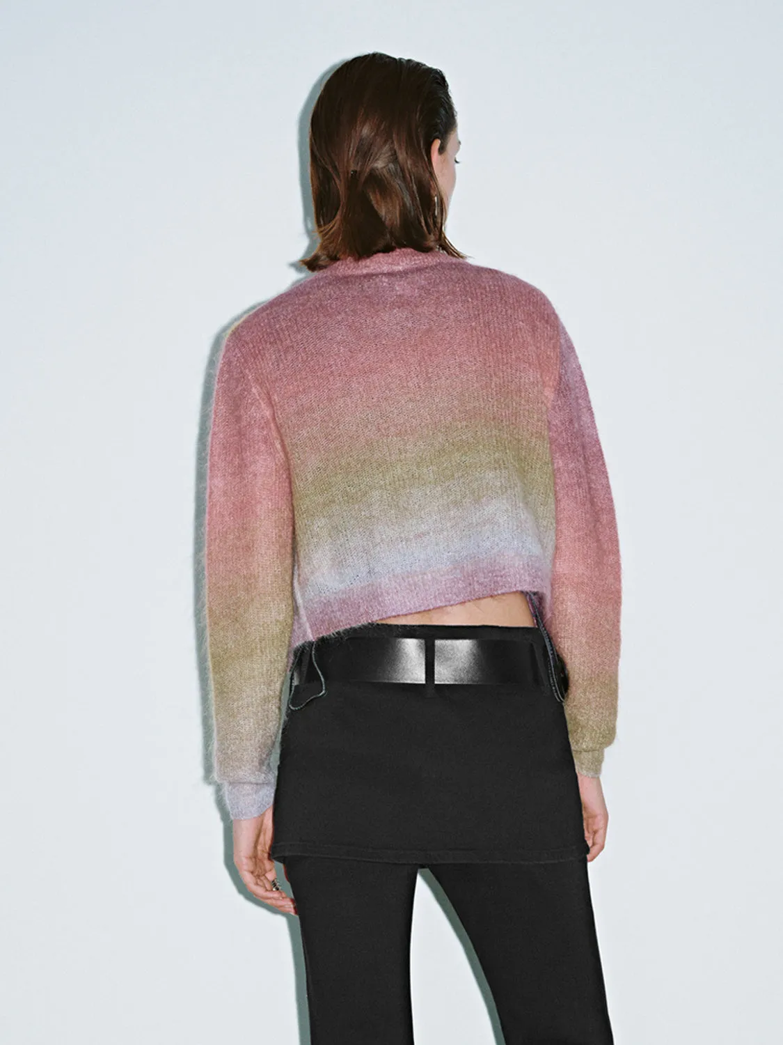 Button Up V-Neck Knitted Cardigans