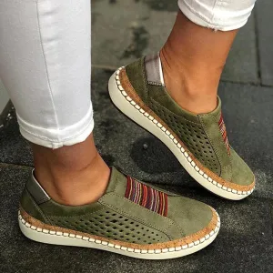 CAROLYN - Chic Boho Slip-On Sneakers