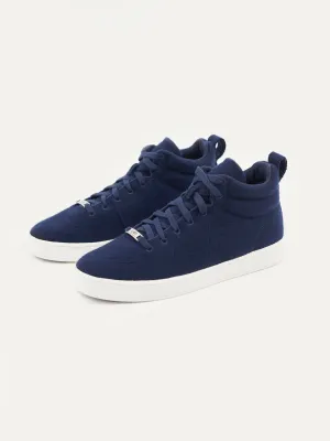 Cashmere High-Top Sneakers