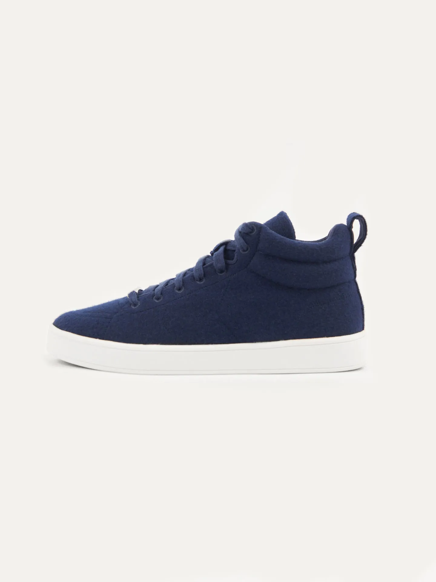 Cashmere High-Top Sneakers