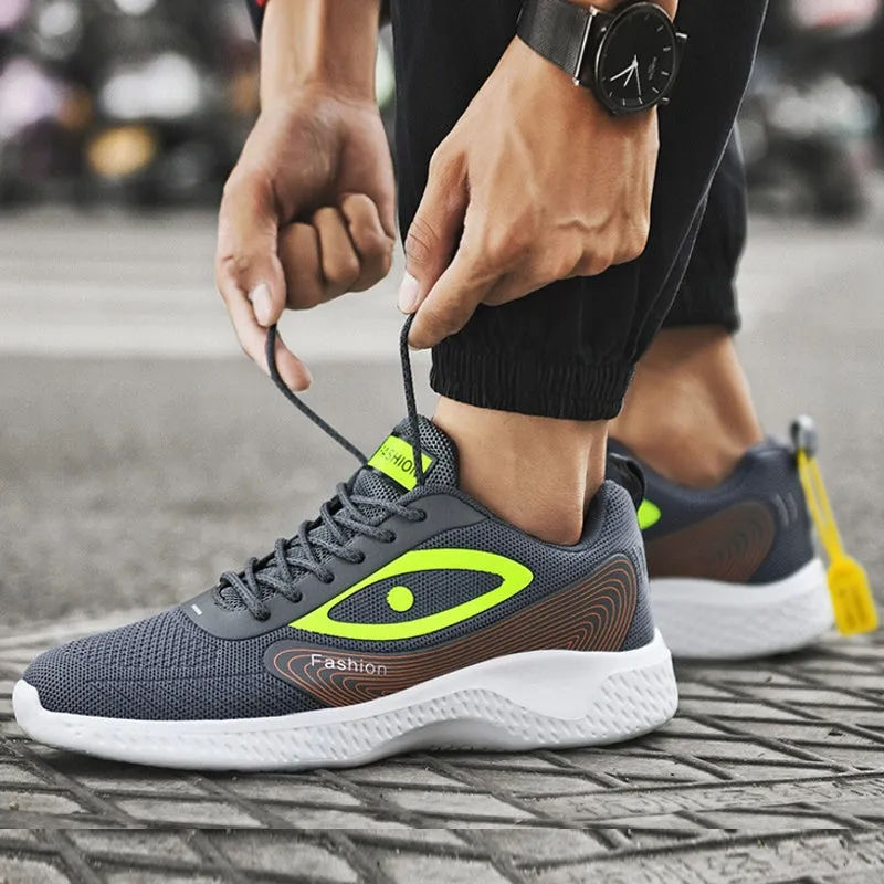 Casual Sports Shoes Luminous Trend Large Size Men's Shoes