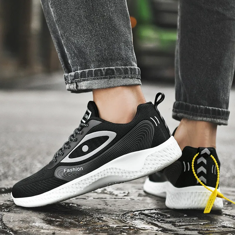 Casual Sports Shoes Luminous Trend Large Size Men's Shoes