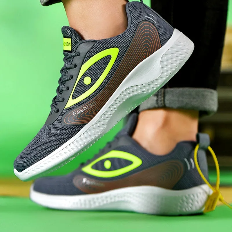 Casual Sports Shoes Luminous Trend Large Size Men's Shoes