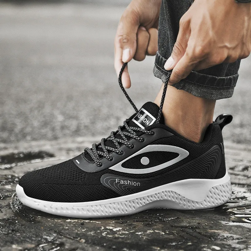Casual Sports Shoes Luminous Trend Large Size Men's Shoes