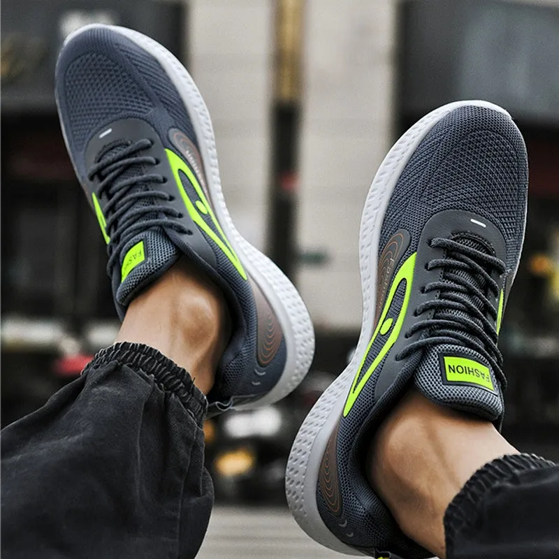 Casual Sports Shoes Luminous Trend Large Size Men's Shoes