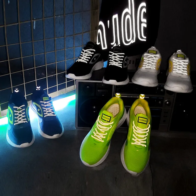 Casual Sports Shoes Luminous Trend Large Size Men's Shoes