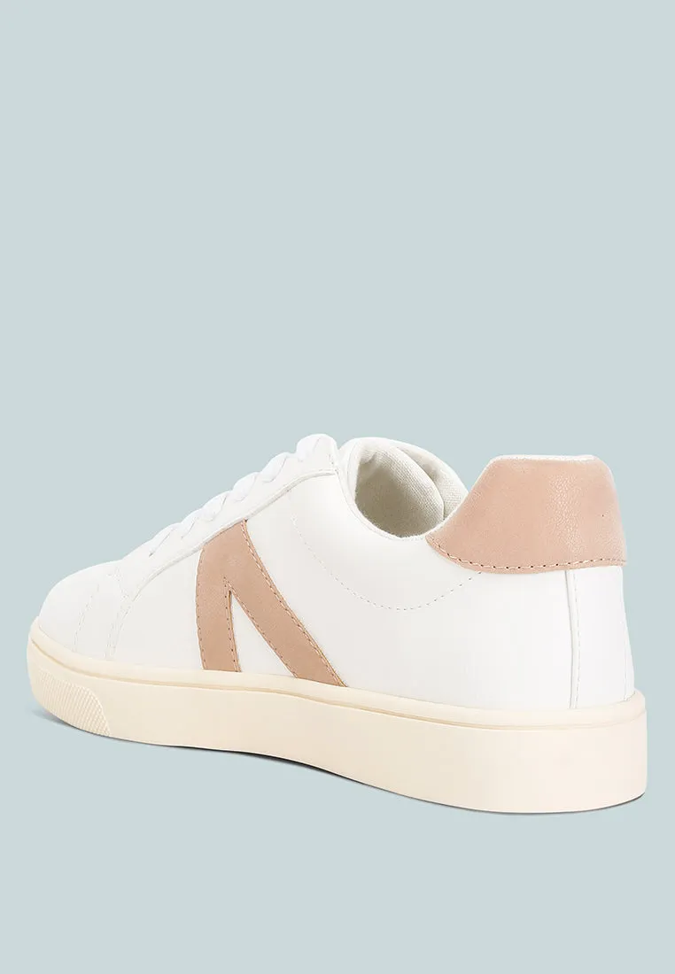 Cecile Panelling Detail Casual Sneakers