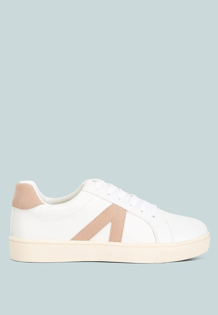 Cecile Panelling Detail Casual Sneakers